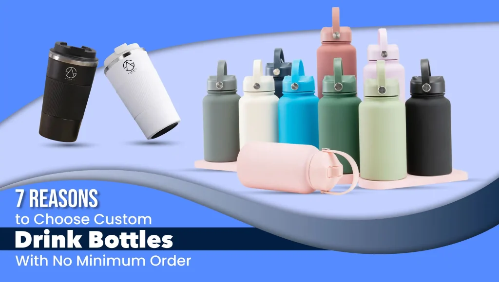 Custom drink bottles no minimum